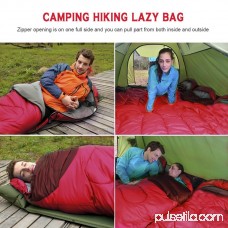 Large Single Sleeping Bag Warm Soft Adult Waterproof Camping Hiking Red 568960284